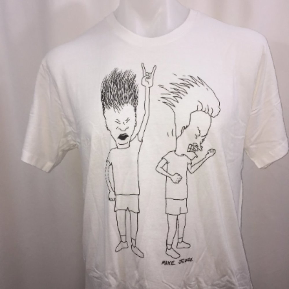 💲Beavis and Butthead Rock On Adult T Shirt